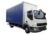 Car Hire Lytham St Annes - 7.5 Tonne Curtain Side Truck - Truck hire Lytham st annes